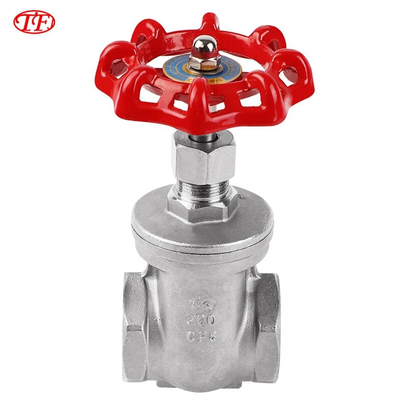 Stainless Steel Threaded Gate Valve (304 Material)