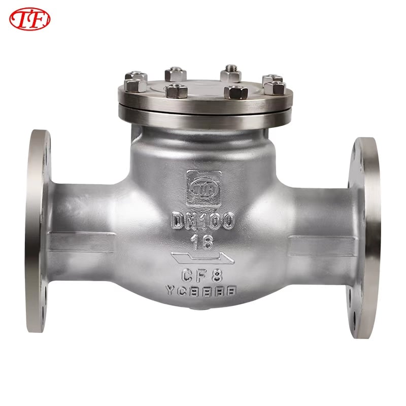 304/316 Stainless Steel Flange Swing Check Valve H44W-16P