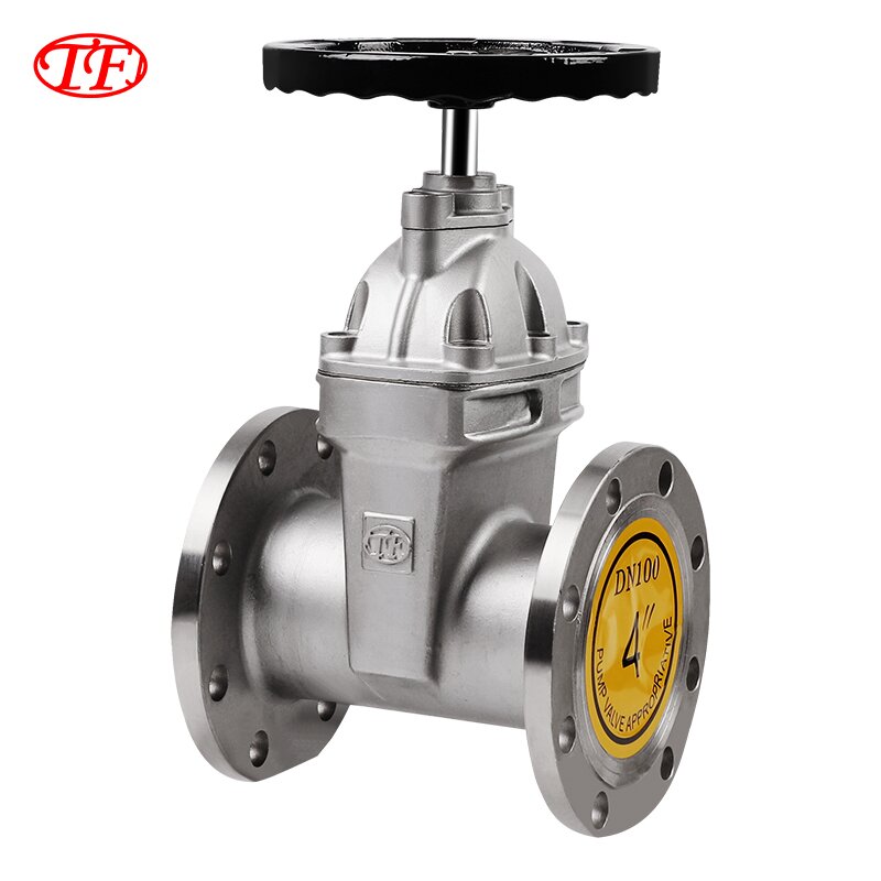 Stainless Steel Flanged Non-rising Stem Soft-sealed Gate Valve 745X-16P