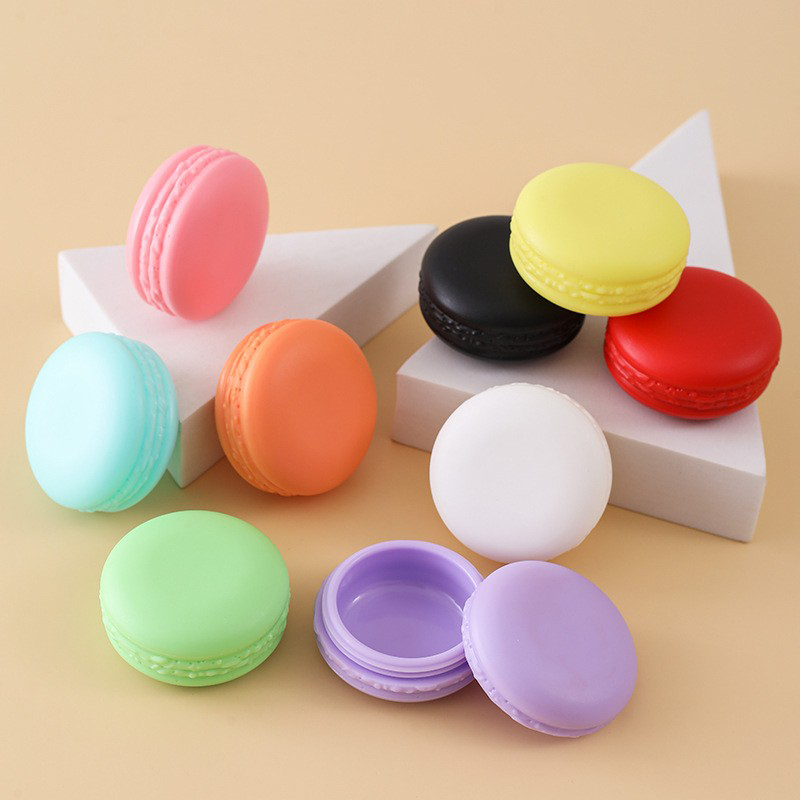 Mobiele mini 10ml crème pot Macaron meercoulurbedeling Gezichtscrème Doos Oogcrème Doos Cosmetica Reisset op voorraad
