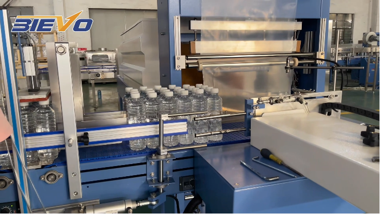 L-type shrinking wrapping machine