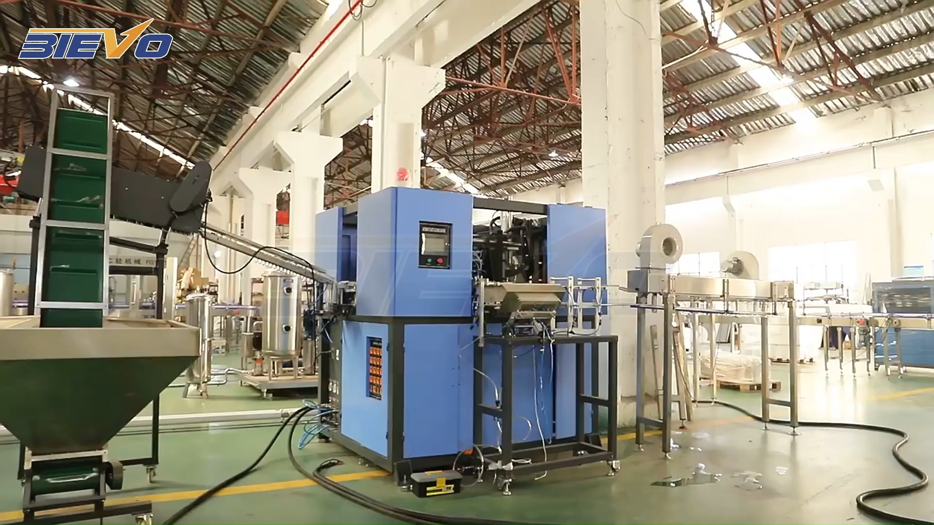 Water filling production line