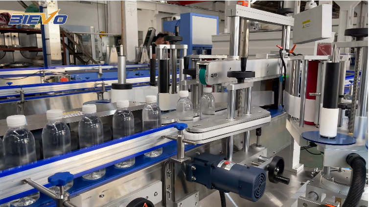 Adhesive Sticker Labeling Machine