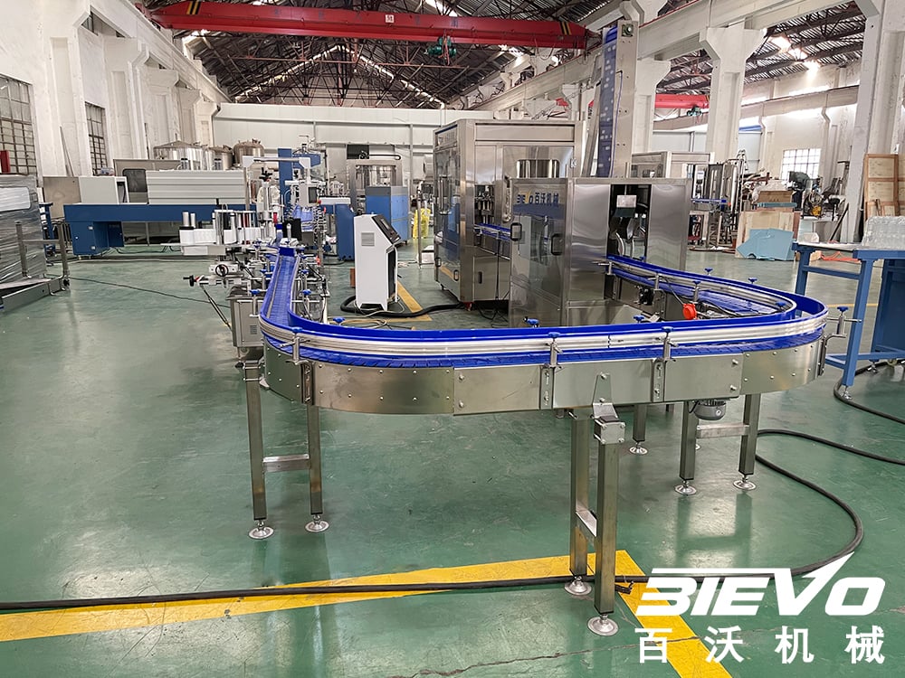 2000bph water filling production line for PET bottle in Bangladesh