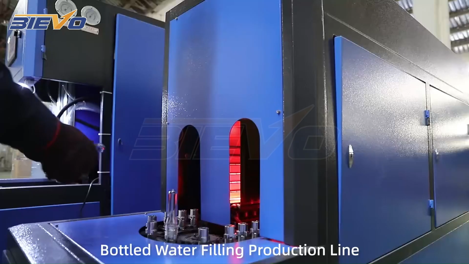 Bottled water filling production line