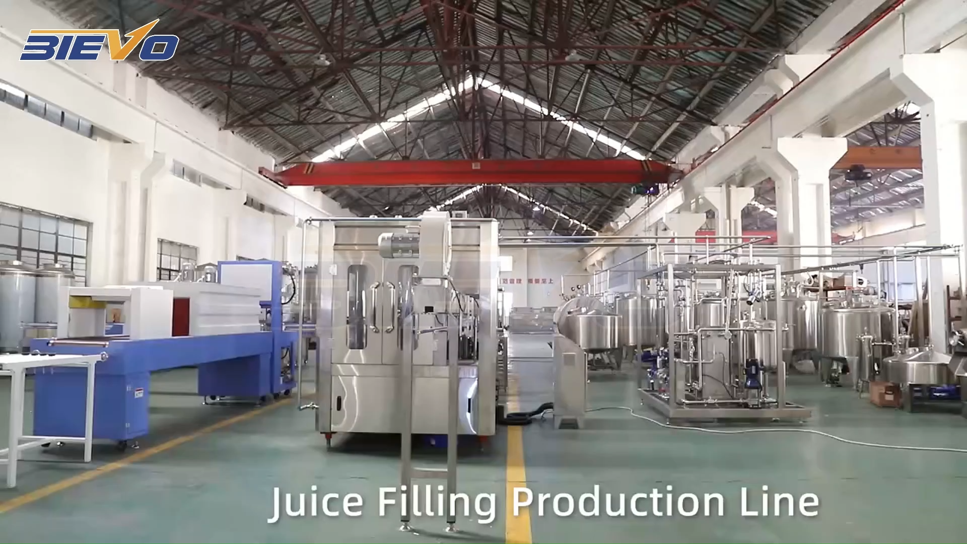 Juice filling production line
