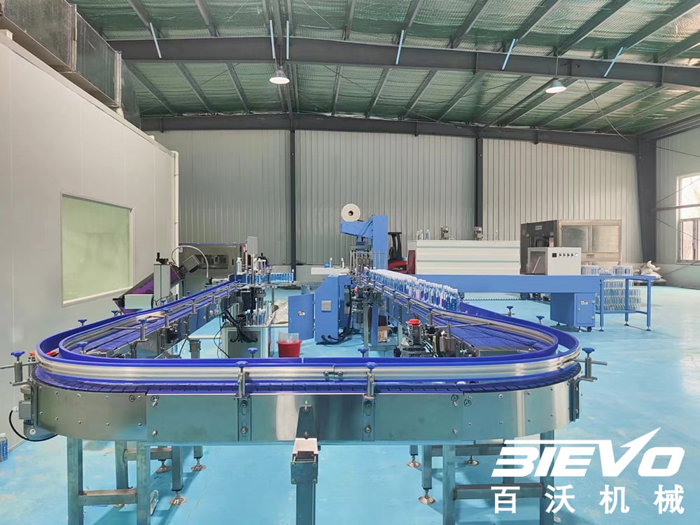 600bph 5 gallon water filling production line in Hebei, China