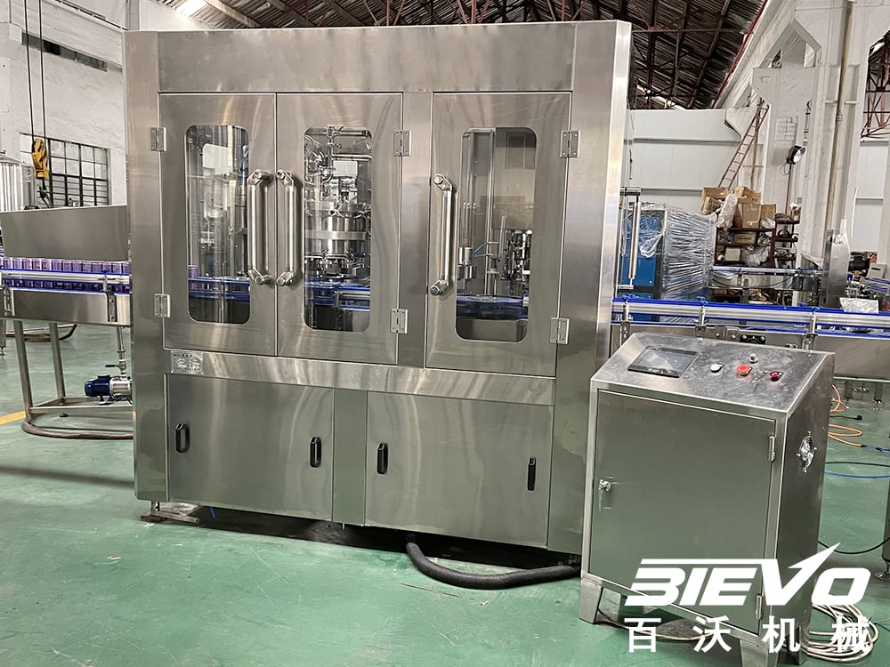 2000bph carbonated beverage filling production line for can in Xinjiang, China