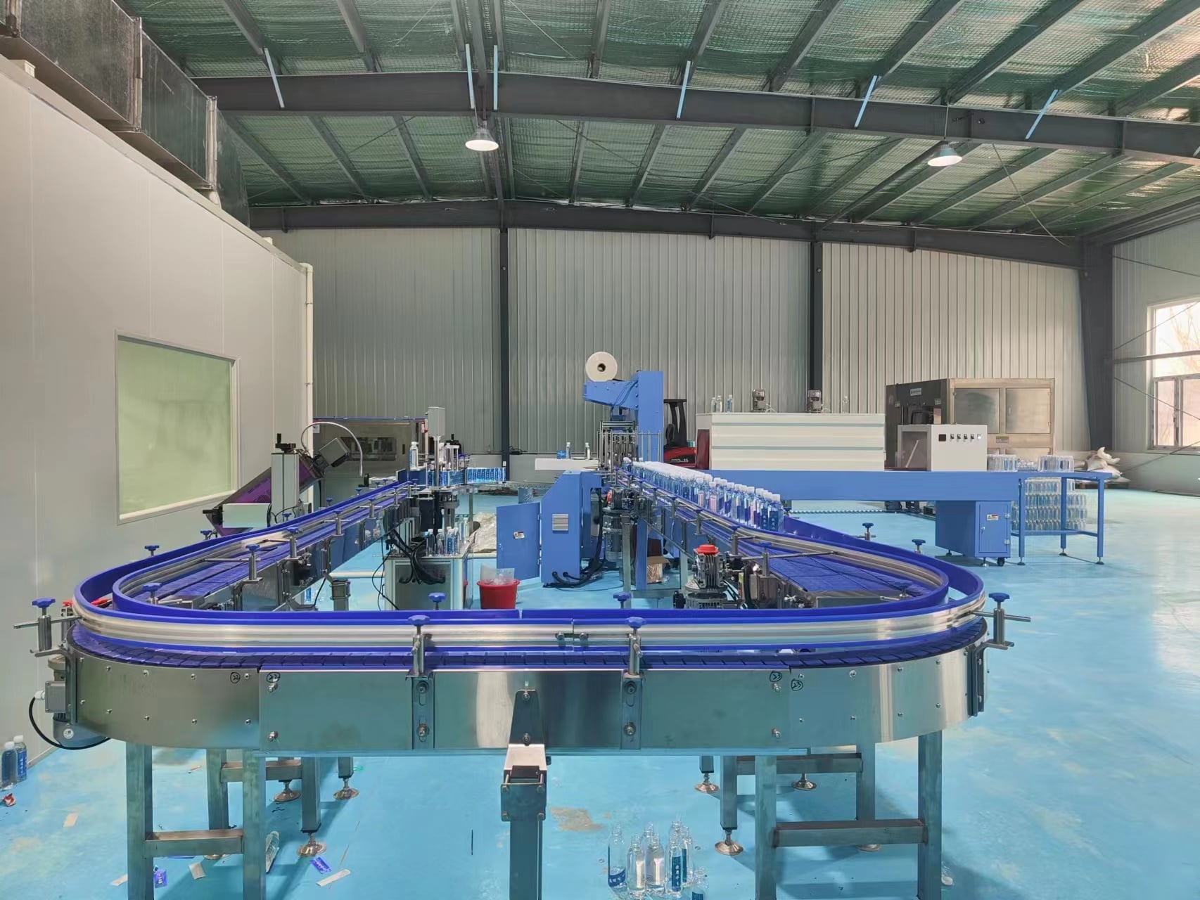 600bph 5 gallon water filling production line in Hebei, China