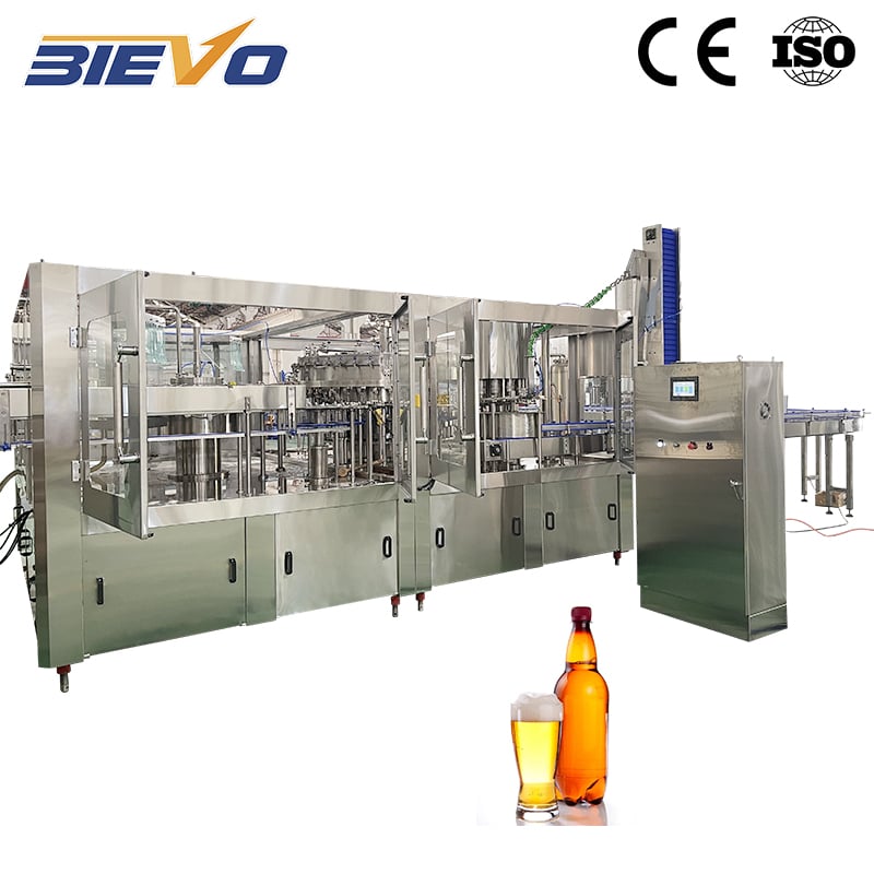 PET bottle beer filling machine