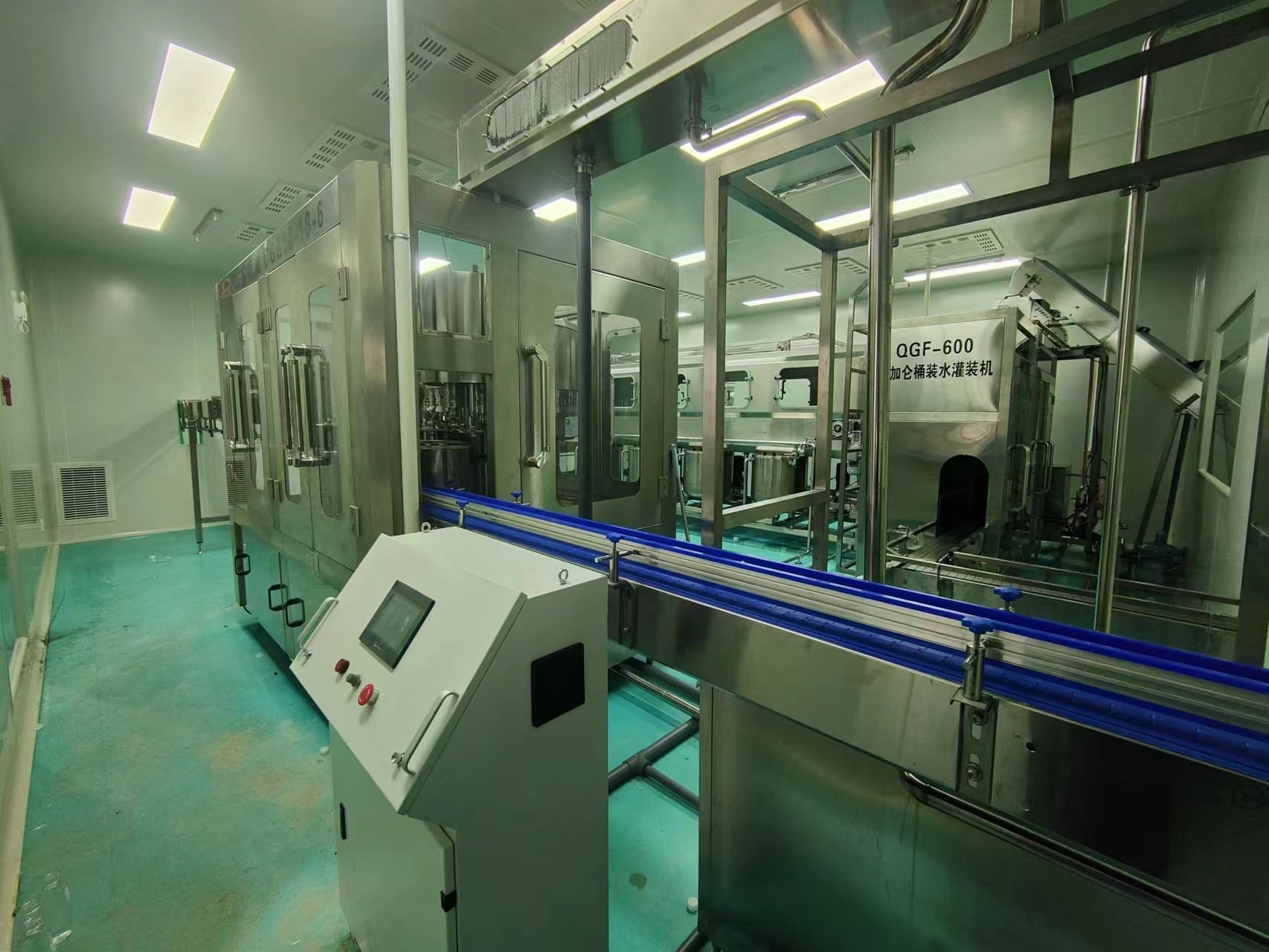 600bph 5 gallon water filling production line in Hebei, China