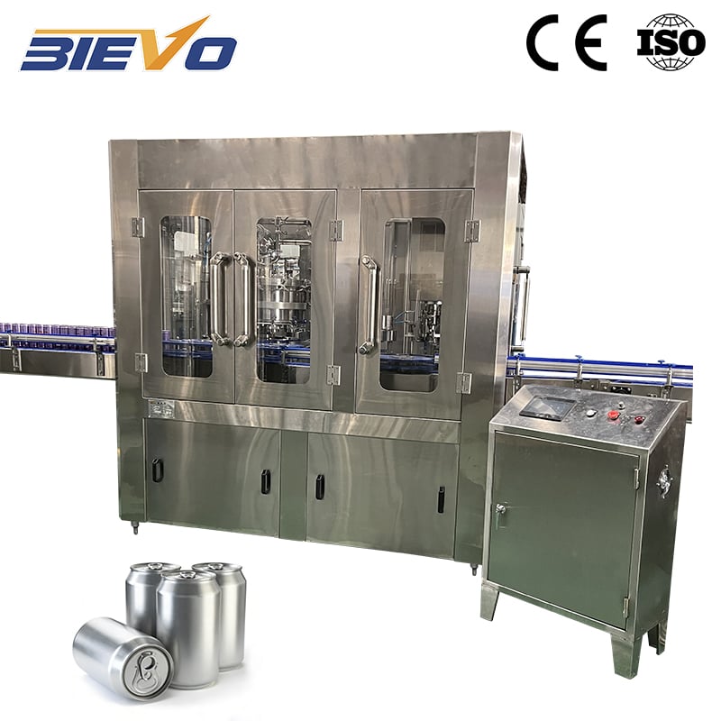 Canned carbonated beverage filling machine