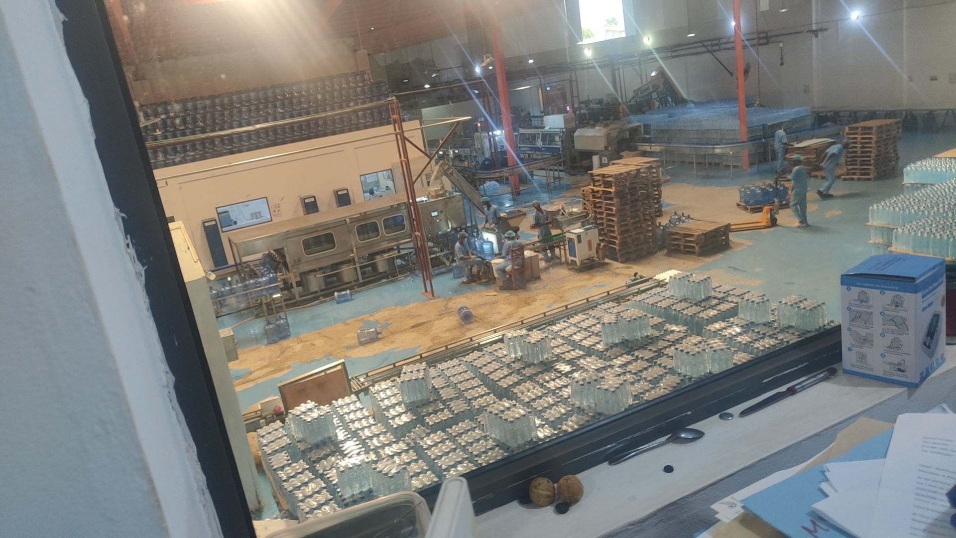 10000bph water filling production line for PET bottle in Benin