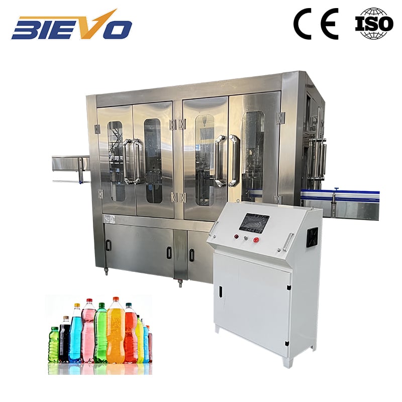 PET bottle carbonated beverage filling machine