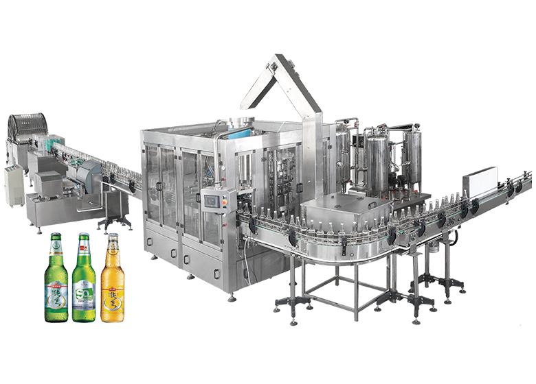 Beer filling production line