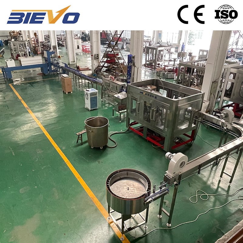 Water filling production line