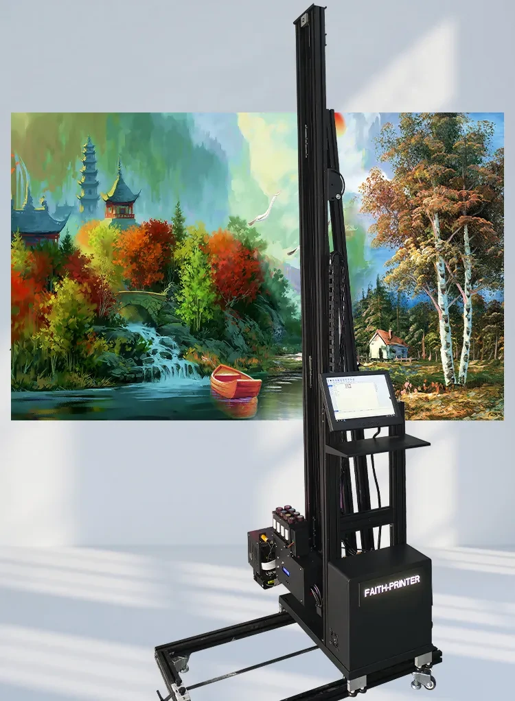 3D/5D Wall Printer for Multiple Scenes supplier
