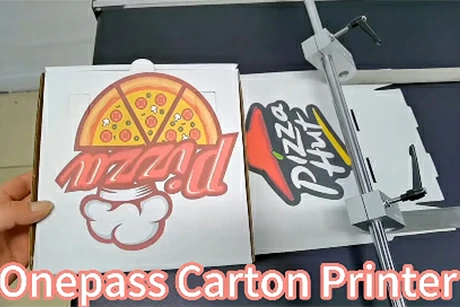 Cajas de Pizza Impresas Digitalmente con Tinta en una Sola Pasada