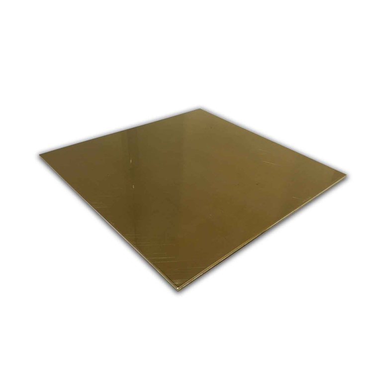 لوحة نحاسية من البرونز C22000 C2200 CuZn10 H90