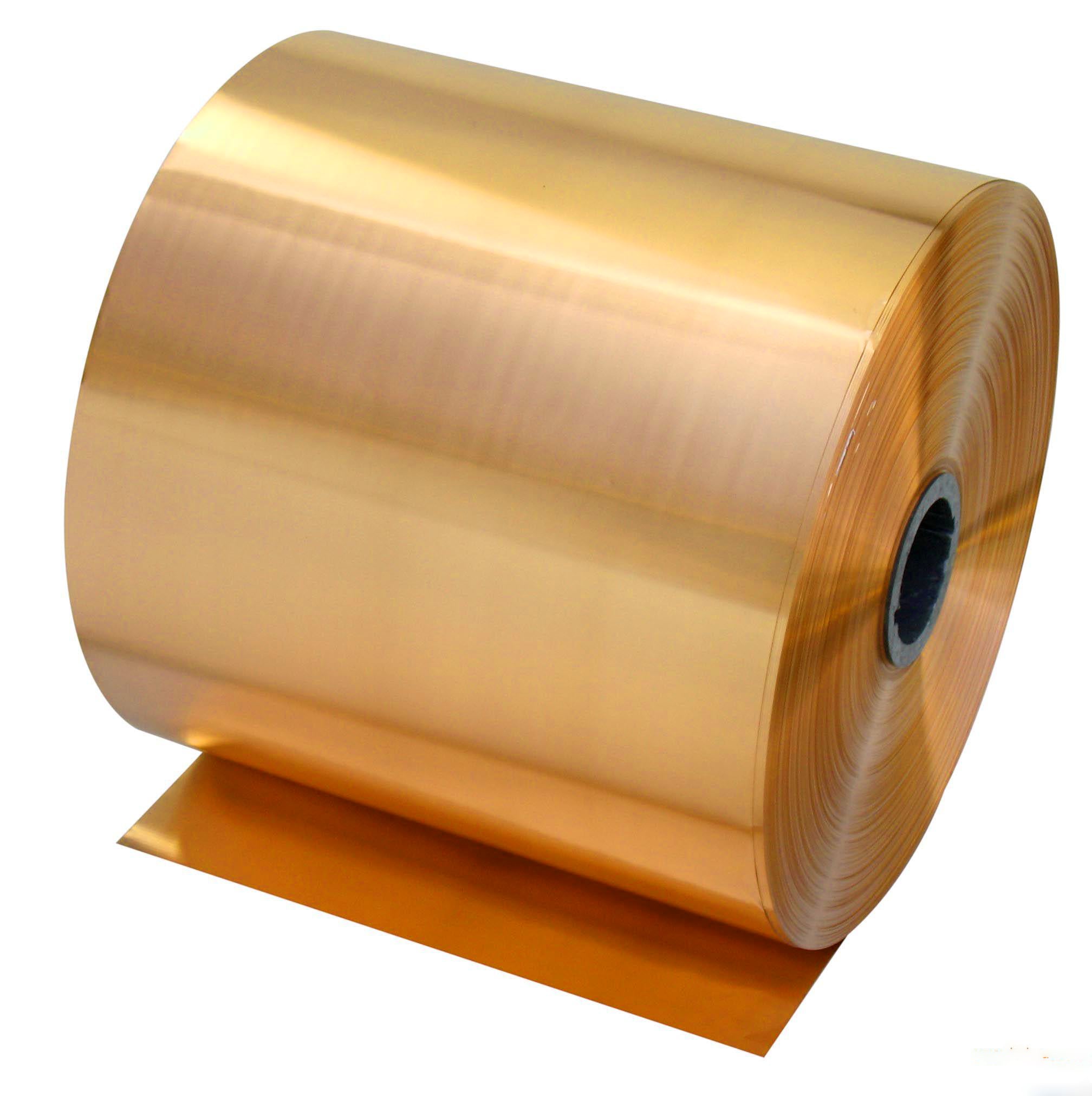 C21000 C2100 CuZn5 H95 messing band folie rolle