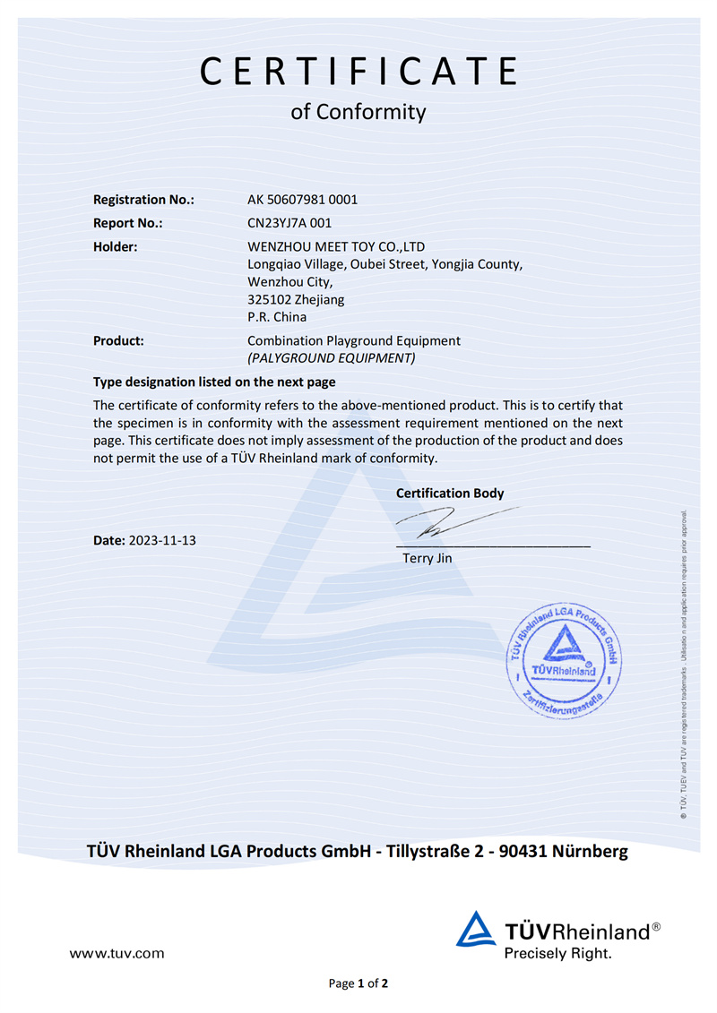 certification