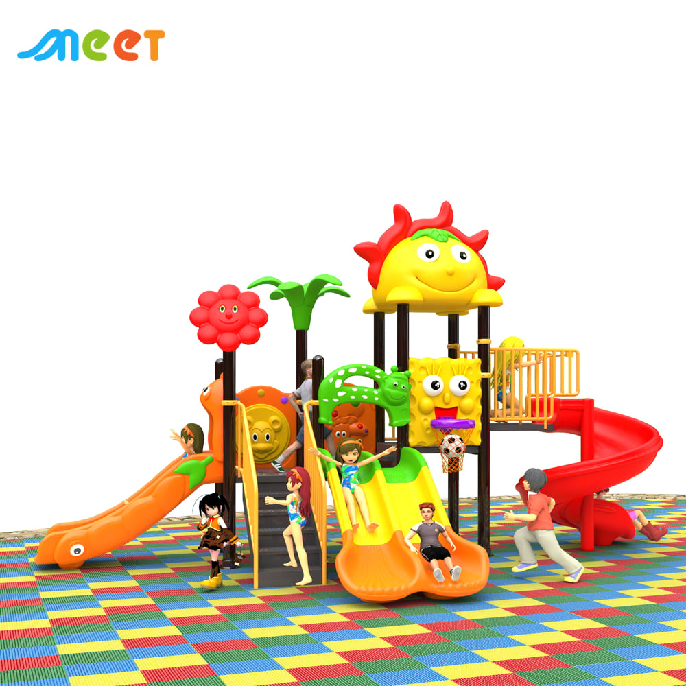 Slide Outdoor Play Equipment Climbing Daycare Pool Park House Multi-function Slides Children Baby Customised Playground  MT-BRD016