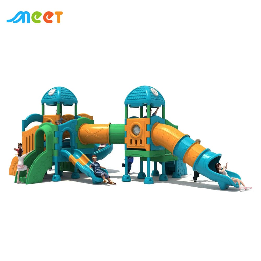 Meet Toy Outdoor Children Plastic Slide Playground Equipment MT-LSL017