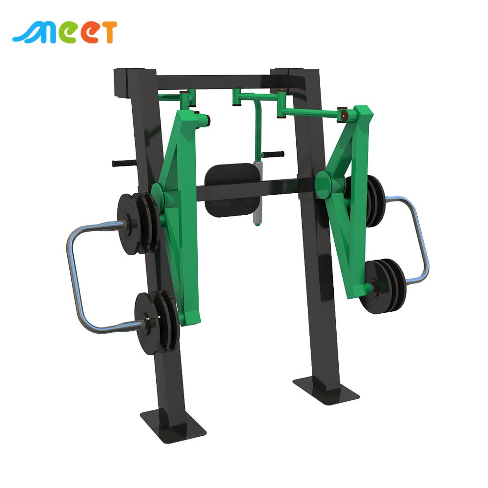 CE Certificated Outdoor Gym Equipment Pec Fly with 3mm Steel Tube MT-SJS134