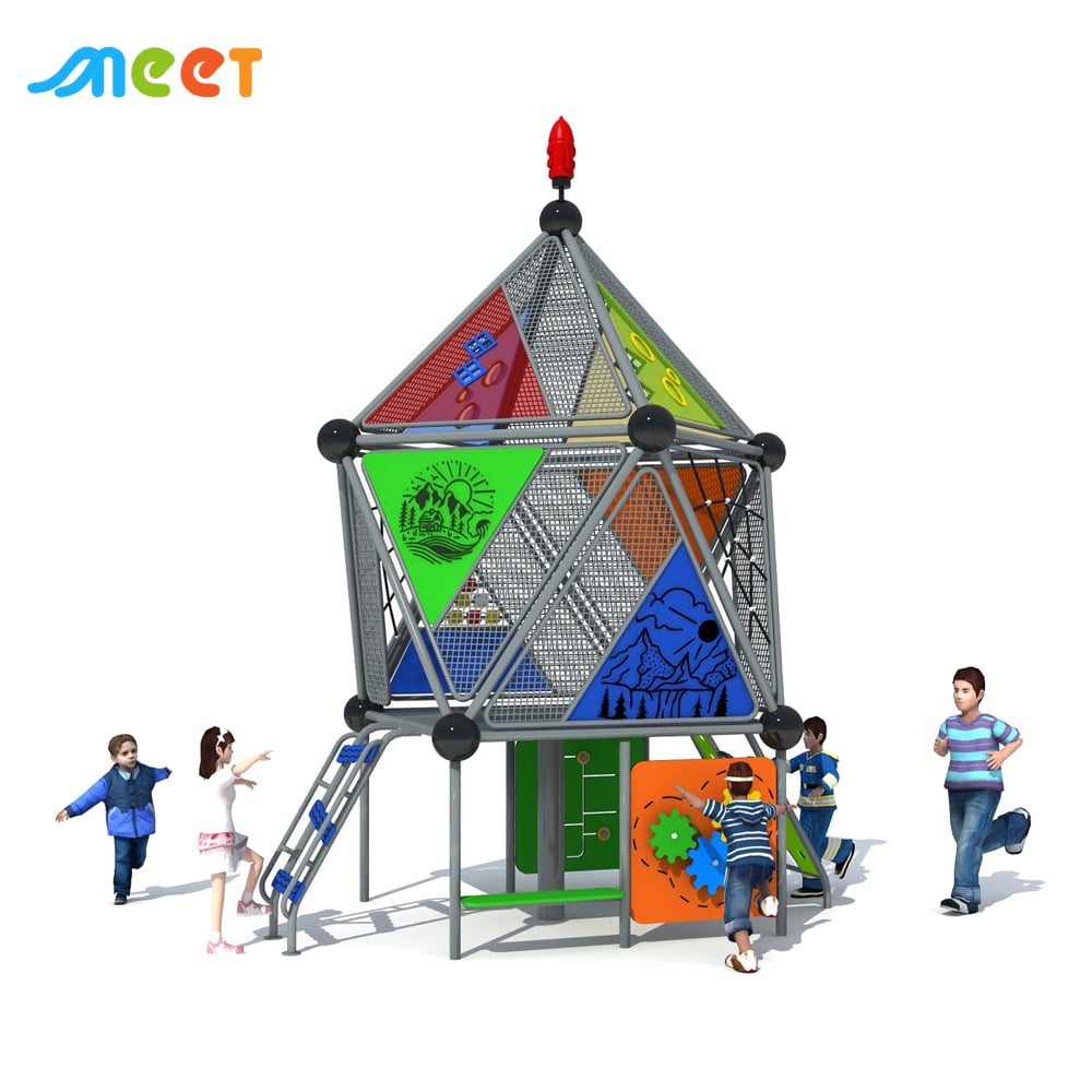 Commercial Kids Outdoor Park Games Hot Selling Outdoor Playground Climbing With Slide for Kids Amusement Park Parks Garden MT-DZT109