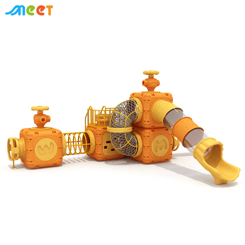 Plastic cube playground MT-MF001
