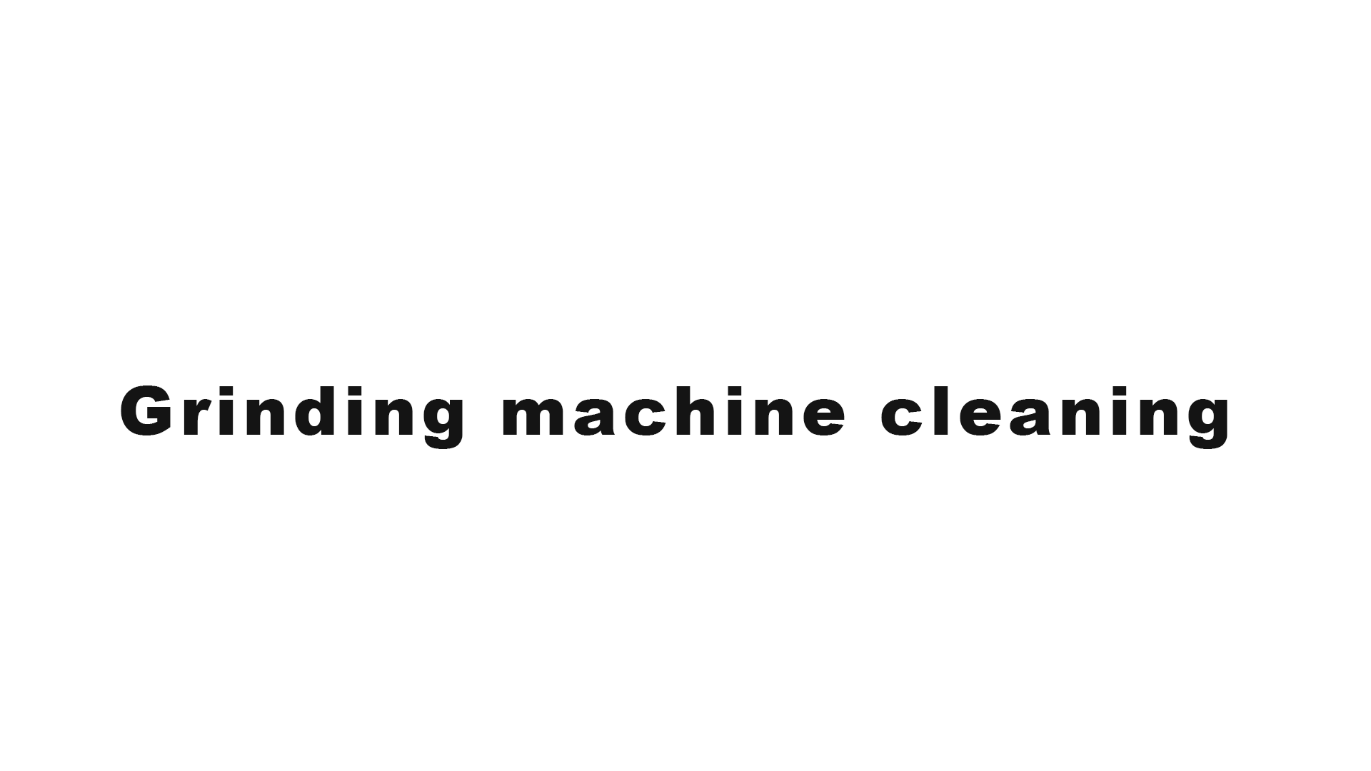 Cleaning the Grinder Burrs