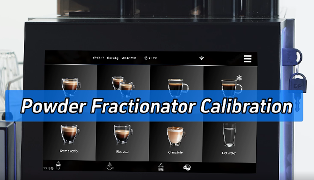Powder Fractionator Calibration