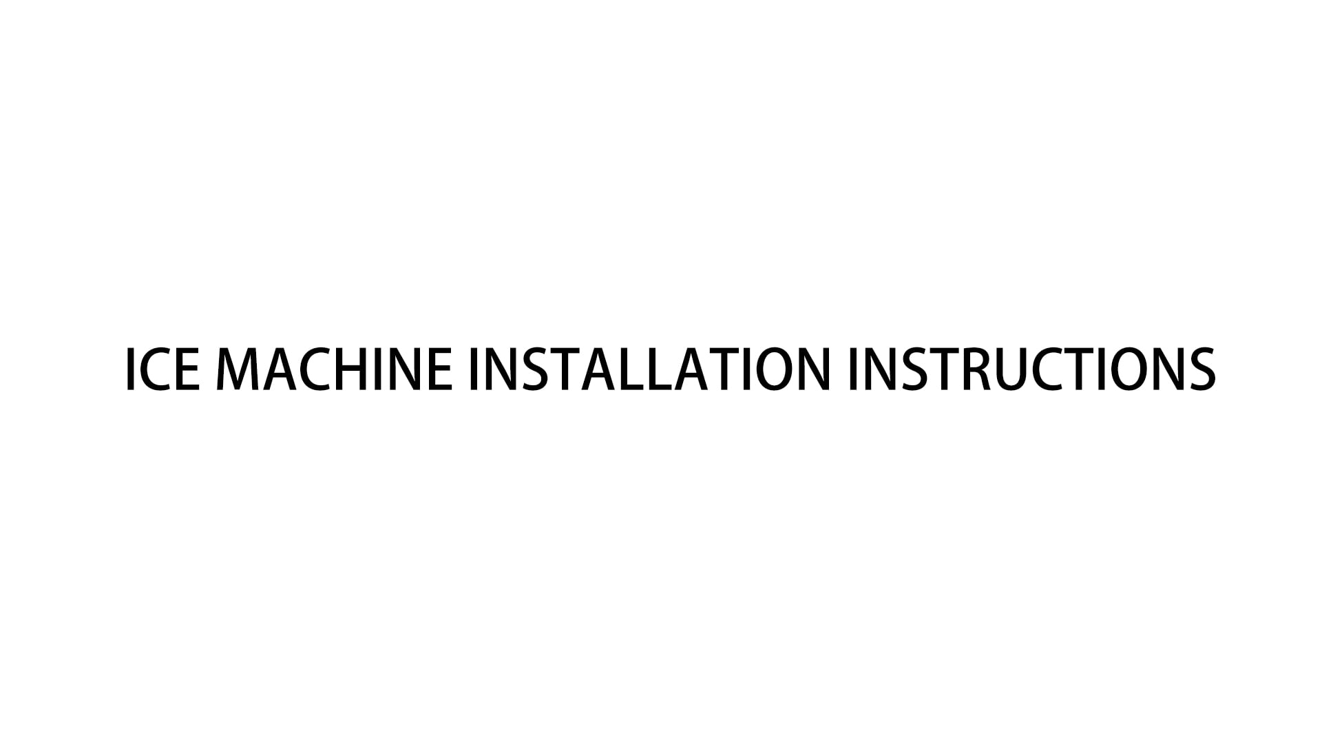 Operation and Usage Instructions