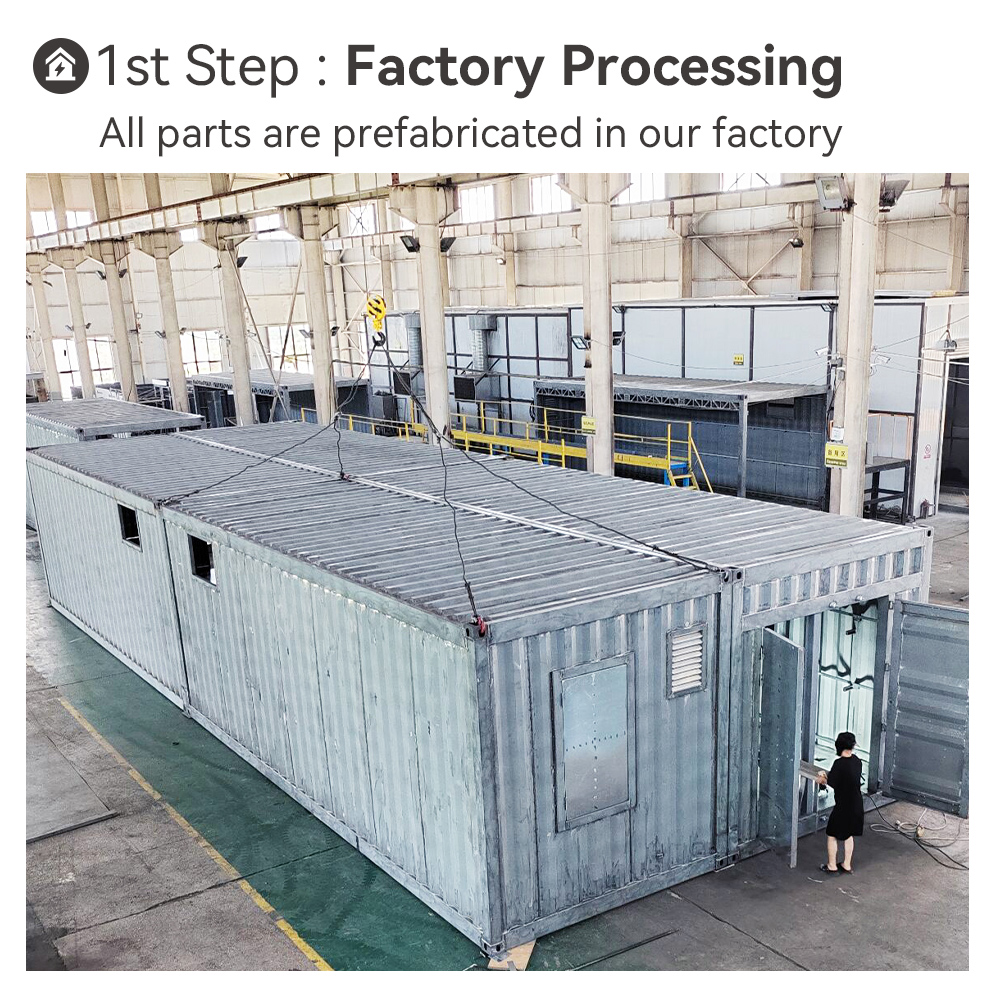 Container House for Substation in Kazakhstan 