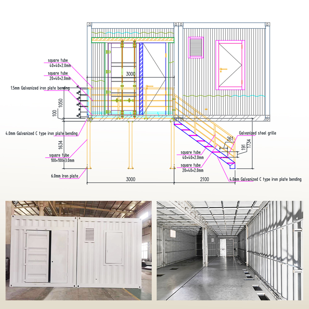 Container House for Substation in Kazakhstan 