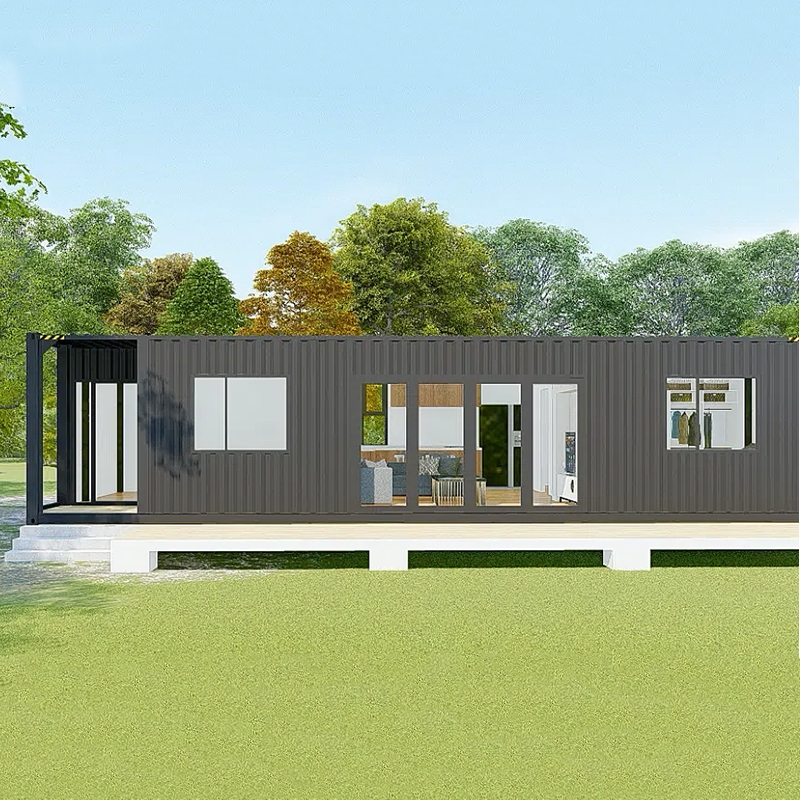 Modern Luxury Standard 40ft Prefab Living Shipping Container House 