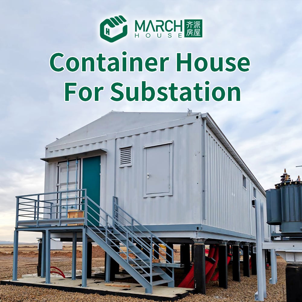 Container House for Substation in Kazakhstan 