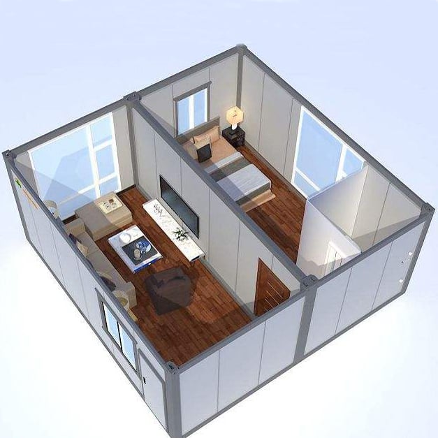 Popular Prefabricated Customized Layout Modern Hot Sale High Quality Flat Pack Container House