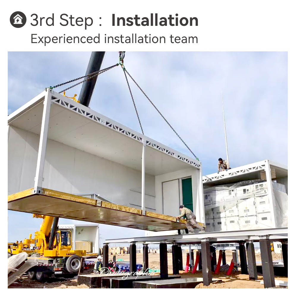 Container House for Substation in Kazakhstan 
