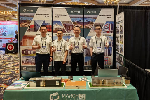 March House Successfully Concludes Participation in Las Vegas Modular House Exhibition
