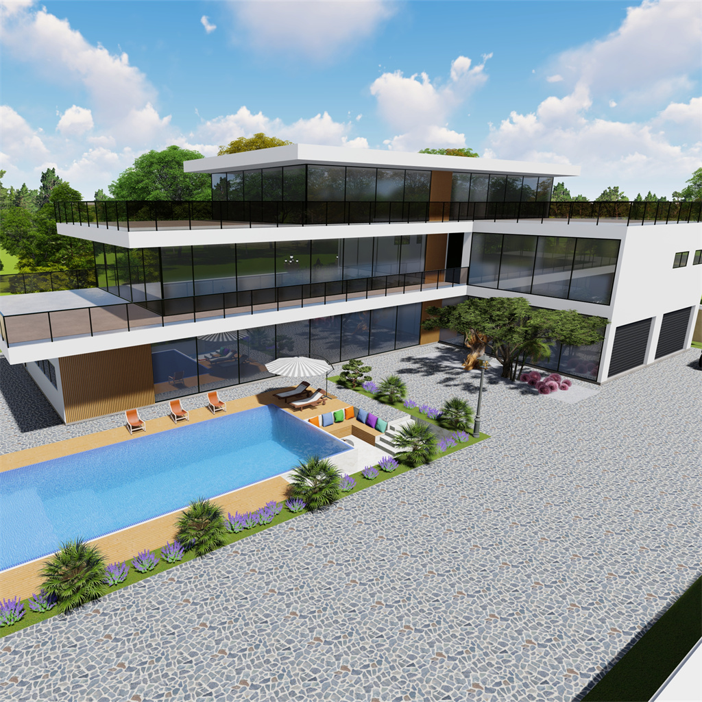 Prefabricated Light Steel Villa: Redefine Your Luxury Living 