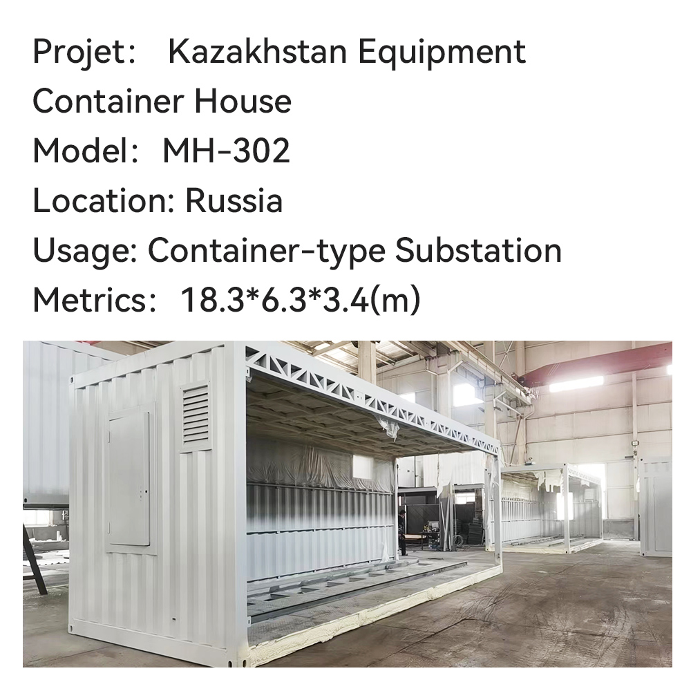 Container House for Substation in Kazakhstan 