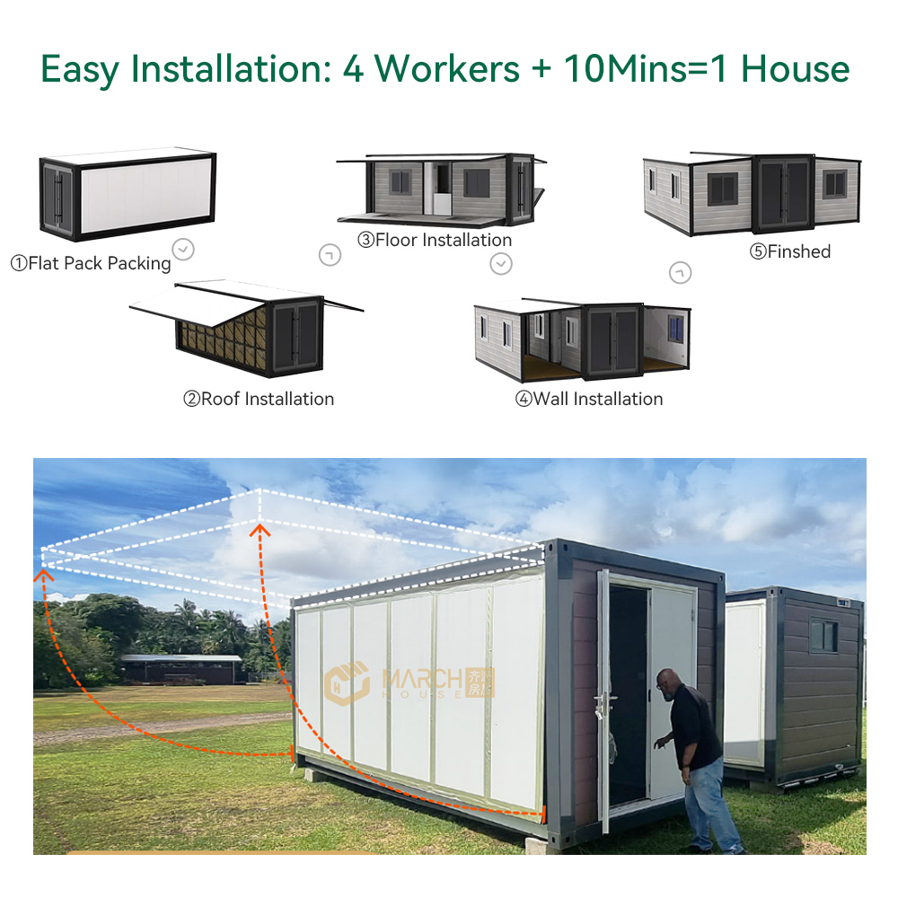 Expandable Container Home | Your Contemporary Living Solution in Papua New Guinea