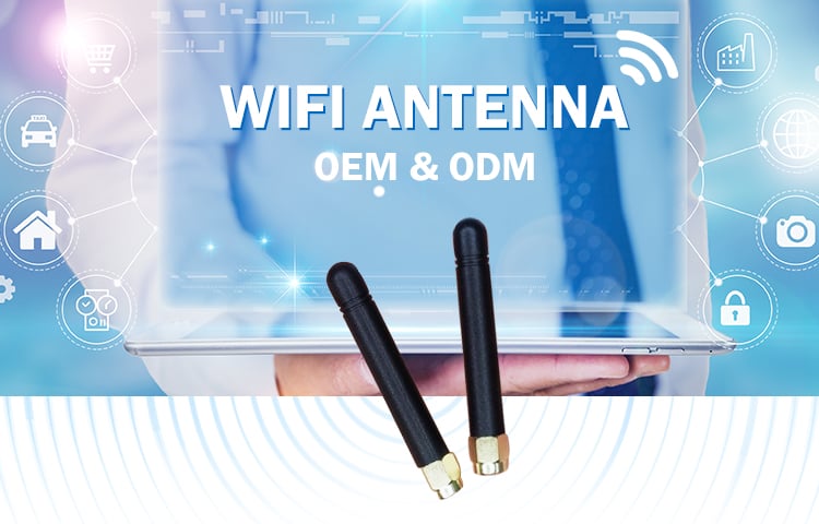 New Design 2.4G High Gain Rubber Stick WiFi Dual Band Antenna 2DBi 3DBi 5Dbi 7Dbi 9Dbi SMA Antennas details