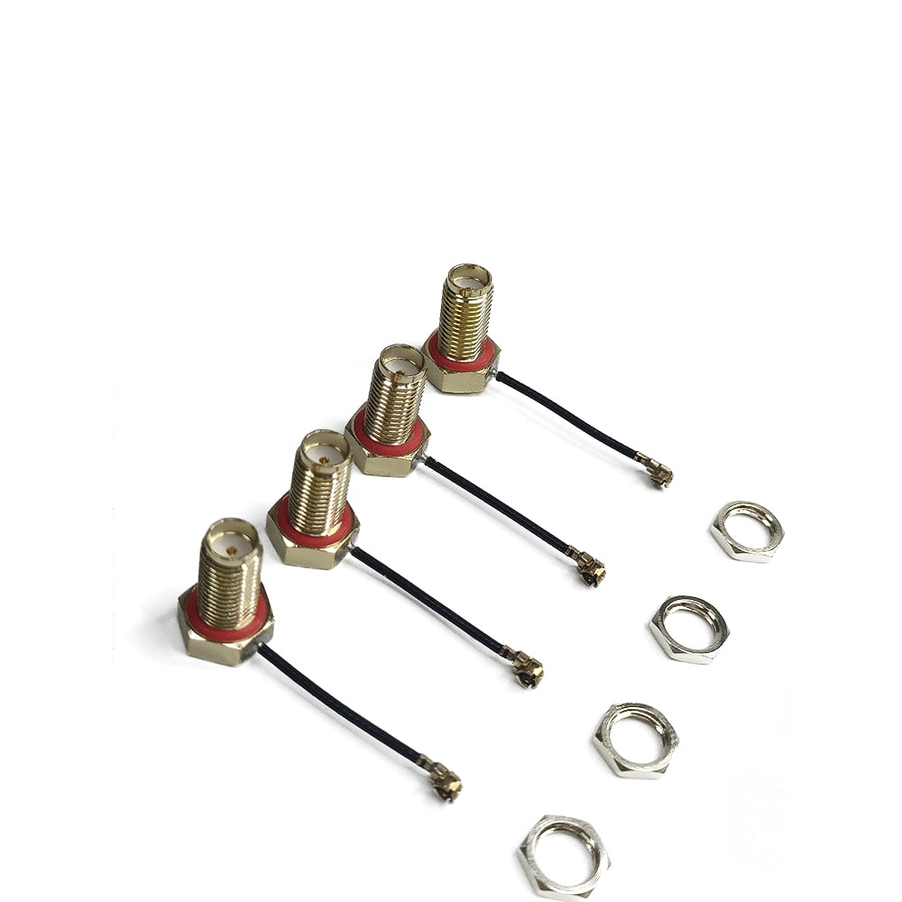 90 Degree SMA Female Connector Communication Pigtail Rf Cable