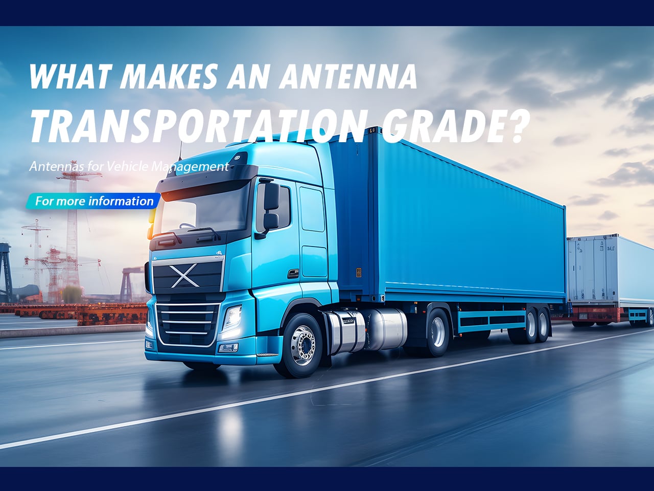 What are the key points to consider for transport-grade antennas?