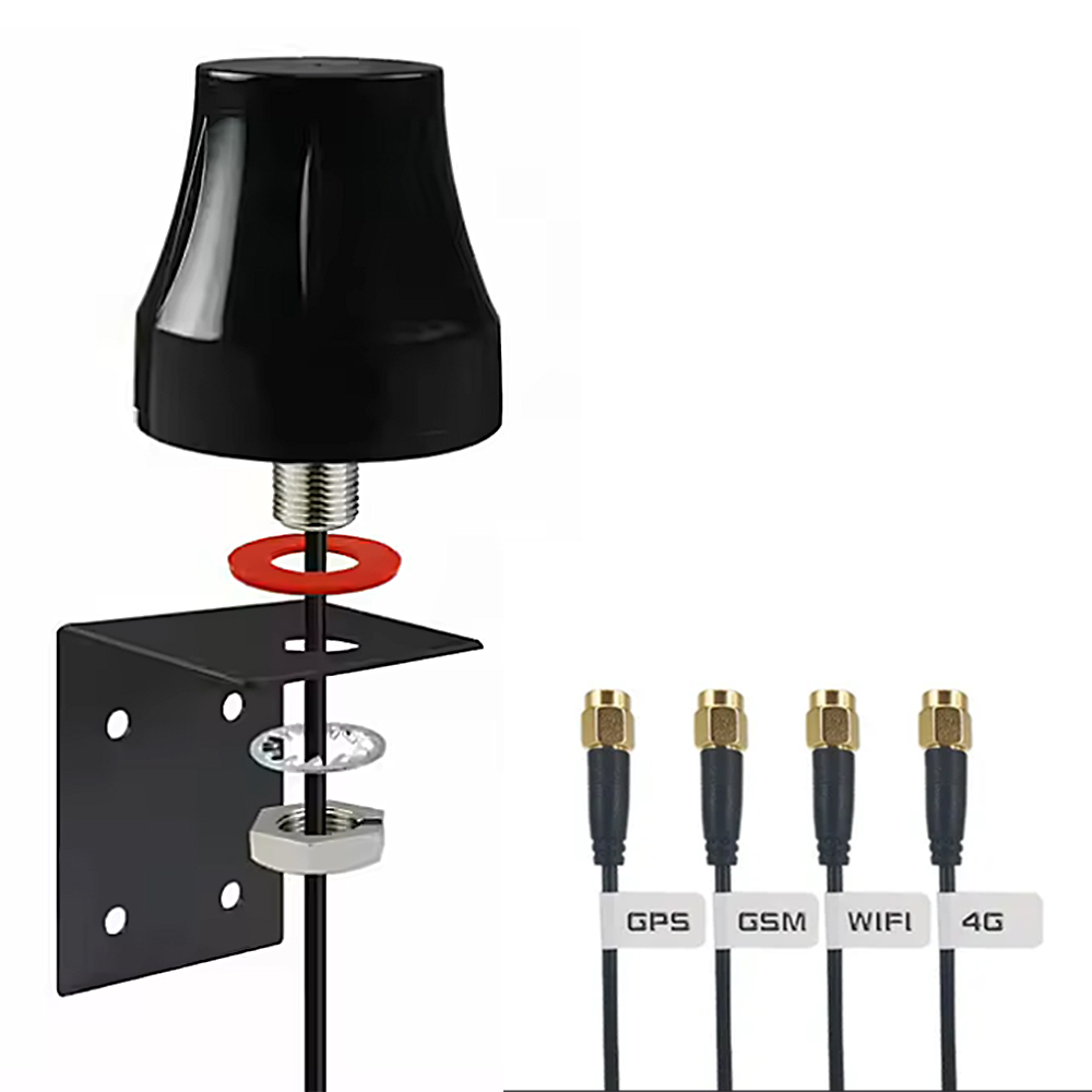 Outdoor Waterproof GPS 4G WIFI Mobile Signal Booster Combo Antenna