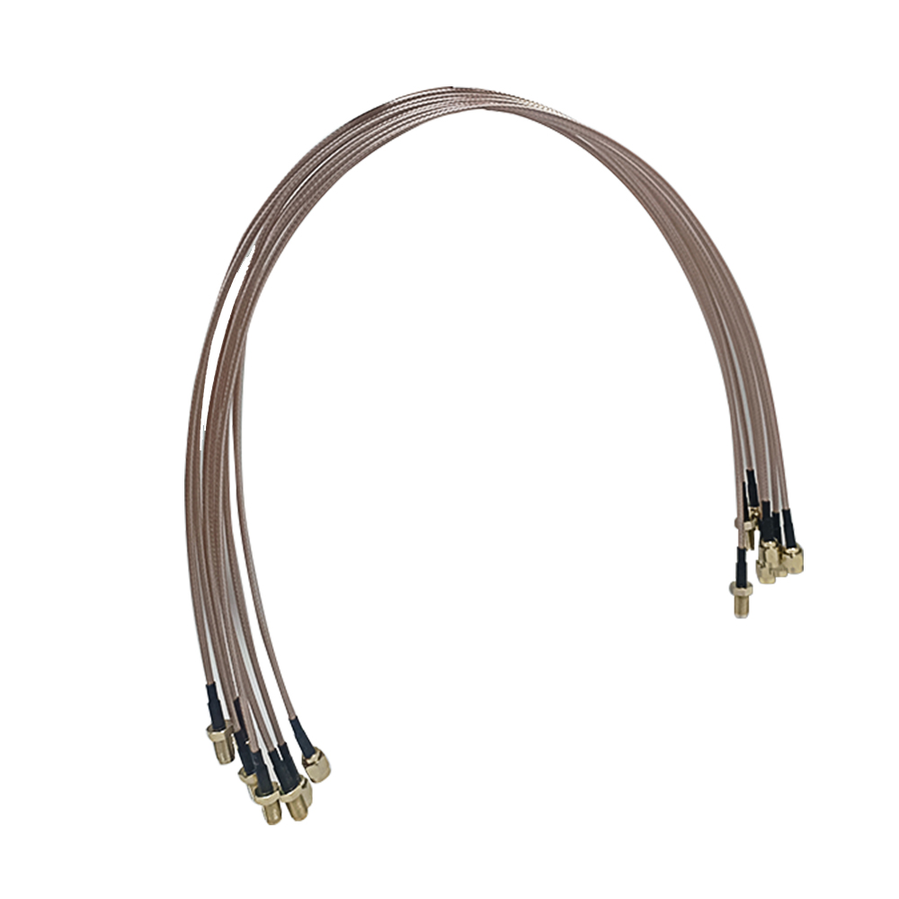 Jack Straight Connector Jumper Pigtail Cable RG316 15cm Coaxial Cable Assembly