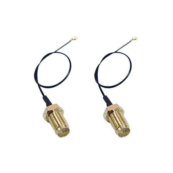 Customizable Low Loss RG178 50 Ohm 0-6G RP-SMA Female Coaxial Pigtail Cable 