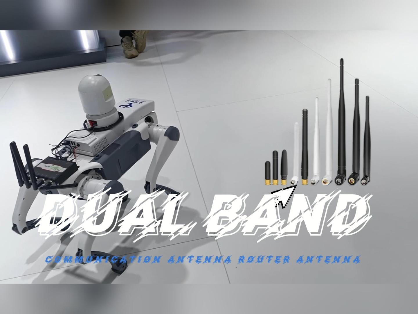 2.4G 5.8G Dual Band Communication Antenna WiFi Router Antenna